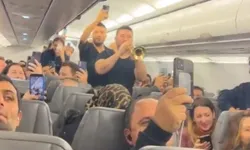 Hollanda-Türkiye uçağında 3 saatlik rötara müzik şöleni çözümü