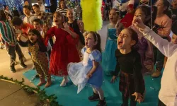Akkuyu NGS sahasında çocuklar yeni yılı karşıladı