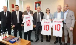 UEFA yetkilileri TFF'yi ziyaret etti