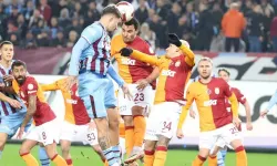 Trabzonspor sahasında konuk ettiği Galatasaray'a mağlup oldu