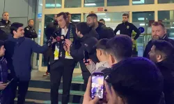 Milli futbolcu Çağlar Söyüncü İstanbul'da