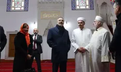 Bakan Fidan Kadı Seyfullah Efendi Camii'ni ziyaret etti