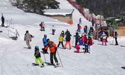 Bolu'da kar yağışı ile canlanan kış turizmi