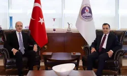 Numan Kurtulmuş AYM Başkanı Arslan'a ziyaret etti