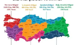 Türkiye’nin silahlı şiddet haritası açıklandı