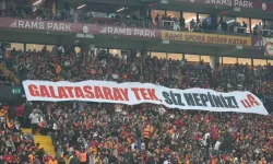 Galatasaray taraftarından 3 dakikalık sessiz protesto
