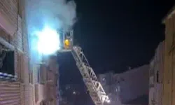 Silivri'de 5 katlı binada yangın çıktı
