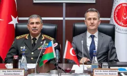 Başkan Görgün Azerbaycan Savunma Bakanı Hasanov ile görüştü