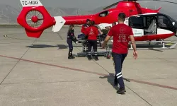 Ambulans helikopter kalp yetmezliği hastası için havalandı