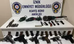 Bursa'da kaçak silah atölyesine operasyon