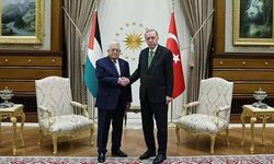 Cumhurbaşkanı Erdoğan Filistin Devlet Başkanı Abbas ile görüştü