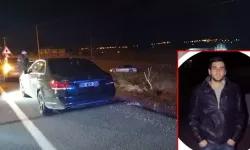 Çarpışan iki otomobilden biri tarlaya devrildi