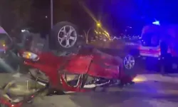 Diyarbakır Şanlıurfa kara yolunda otomobiller çarpıştı