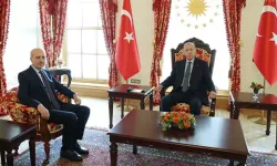 Cumhurbaşkanı Erdoğan TBMM Başkanı Kurtulmuş'u kabul etti