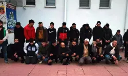 Tekirdağ'da minibüste 21 kaçak göçmen yakalandı