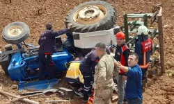 Mardin’de devrilen traktörün sürücüsü hayatını kaybetti