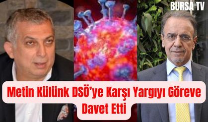 Metin Külünk; DSÖ'Ye Karşı Yargı bürokrasisini göreve çağırdı