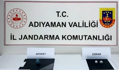 Adıyaman’da operasyon: 180 adet uyuşturucu madde ele geçirildi