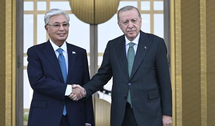 Cumhurbaşkanı Erdoğan, Kazakistan Cumhurbaşkanı'nı ağırlıyor