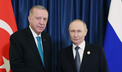 Cumhurbaşkanı Erdoğan, Çin'de Putin ile görüştü
