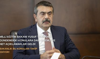Milli Eğitim Bakanlığından Şok Açıklamalar