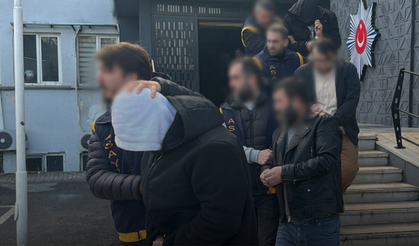 Bursa dahil 5 ilde düzenlenen araç operasyonunda 24 gözaltı