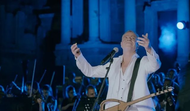 Hierapolis Antik Tiyatro'da Levent Yüksel'den büyüleyici konser