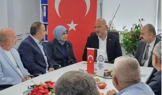 Ümraniye Esnaf ve Sanatkarlar Odası’na Ak Parti Milletvekili Süleyman Soylu’dan ziyaret