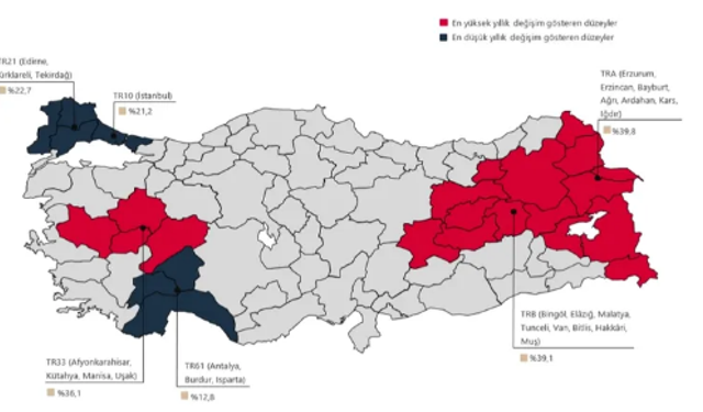 Merkez Bankası 2024 yılı Ekim ayında Konut Fiyat Endeksi'ni açıkladı