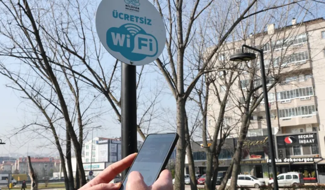 Bursa Nilüfer'de ücretsiz Wi-Fi yaygınlaşıyor