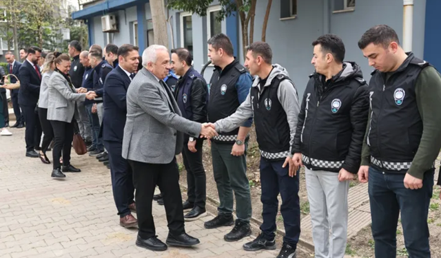 Bursa Nilüfer'de geleneksel bayramlaşma