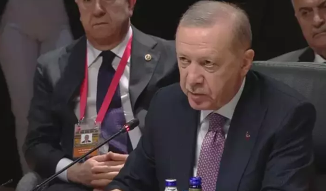 Cumhurbaşkanı Erdoğan’dan Budapeşte’de Gazze Çağrısı