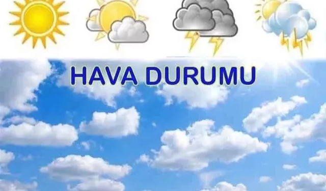 Doğu ve İç Kesimlere Sağanak ve Sert Rüzgar Uyarısı