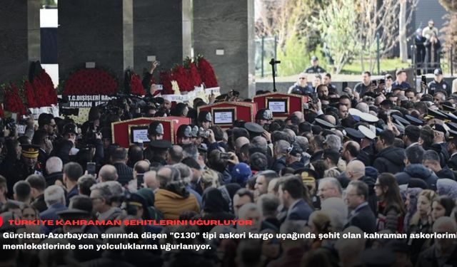 Türkiye kahraman şehitlerini uğurluyor