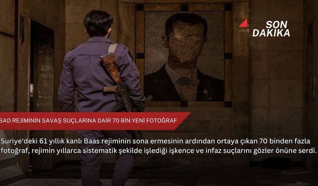 Esad rejiminin savaş suçlarına dair 70 bin yeni fotoğraf