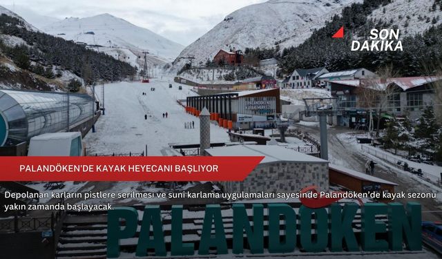 Palandöken'de kayak heyecanı başlıyor