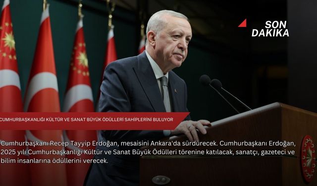 Cumhurbaşkanlığı Kültür ve Sanat Büyük Ödülleri sahiplerini buluyor