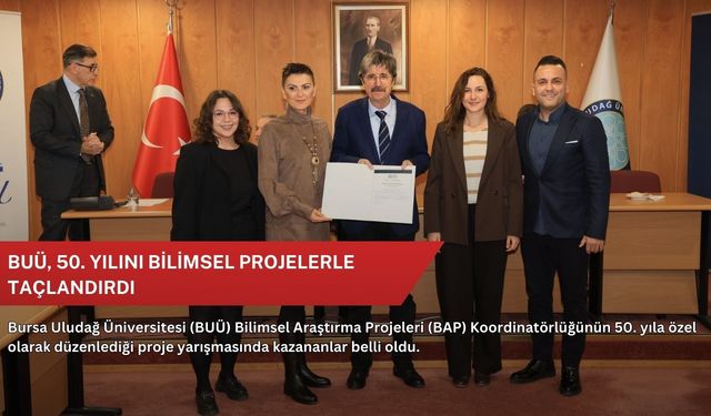 BUÜ, 50. yılını bilimsel projelerle taçlandırdı