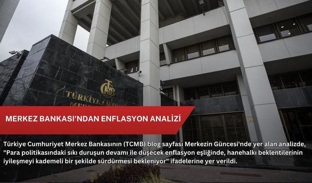 Merkez Bankası'ndan enflasyon analizi