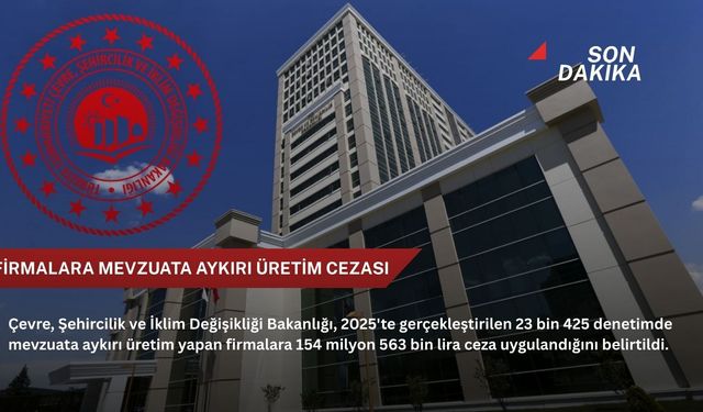 Firmalara mevzuata aykırı üretim cezası