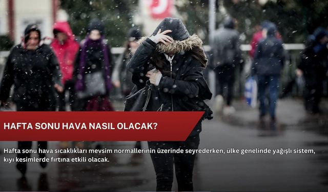 Hafta sonu hava nasıl olacak?