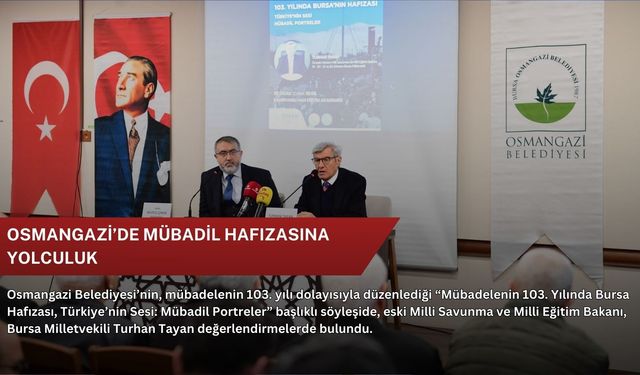 Osmangazi’de mübadil hafızasına yolculuk