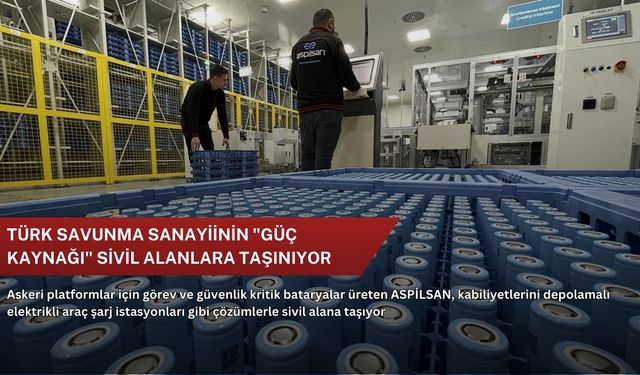 Türk savunma sanayiinin "güç kaynağı" sivil alanlara taşınıyor