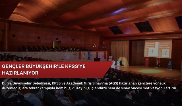 Gençler Büyükşehir'le KPSS'ye hazırlanıyor