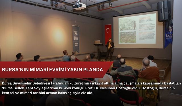 Bursa'nın mimari evrimi yakın planda