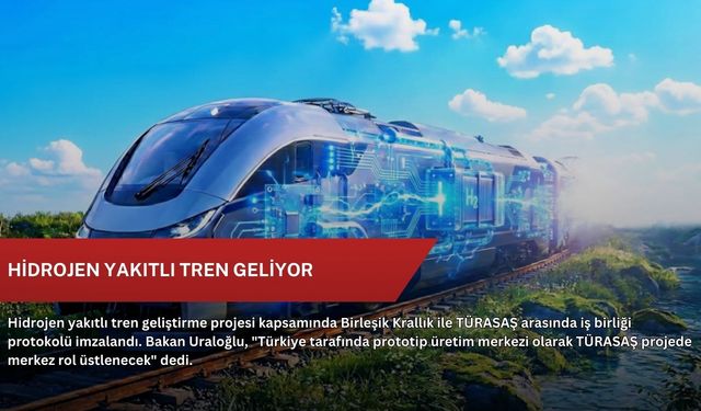 Hidrojen yakıtlı tren geliyor