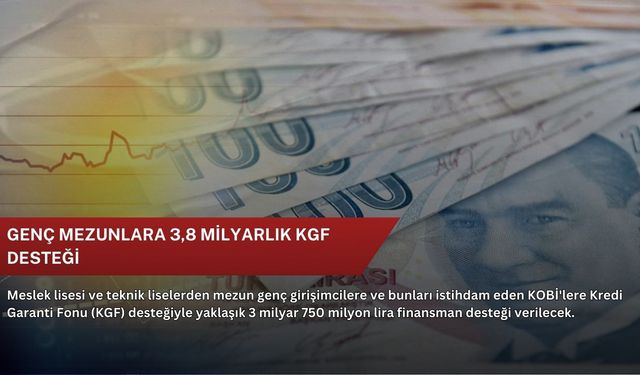 Genç mezunlara 3,8 milyarlık KGF desteği