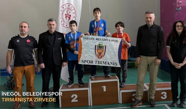 İnegöl Belediyespor tırmanışta zirvede