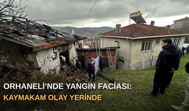Orhaneli’nde yangın faciası: Kaymakam olay yerinde