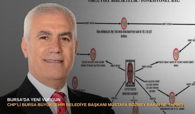 Bursa’da yeni vurgun: CHP’li Bursa Büyükşehir Belediye Başkanı Mustafa Bozbey bakın ne yapmış!
